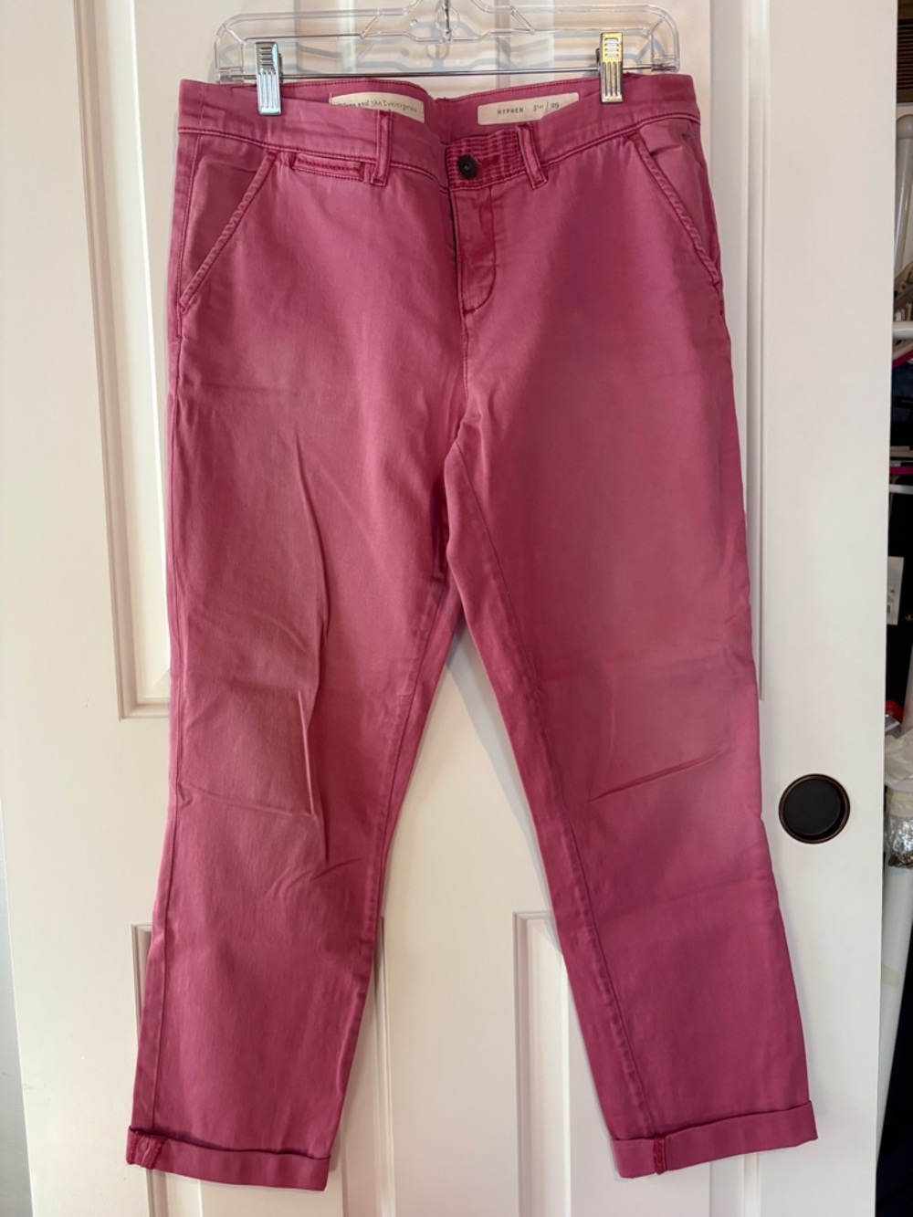 Anthropology Pilero Hyphen Size 29 Capri